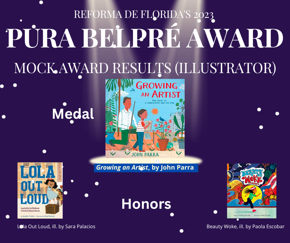 Winners of the Mock Belpre Award for Illustrator