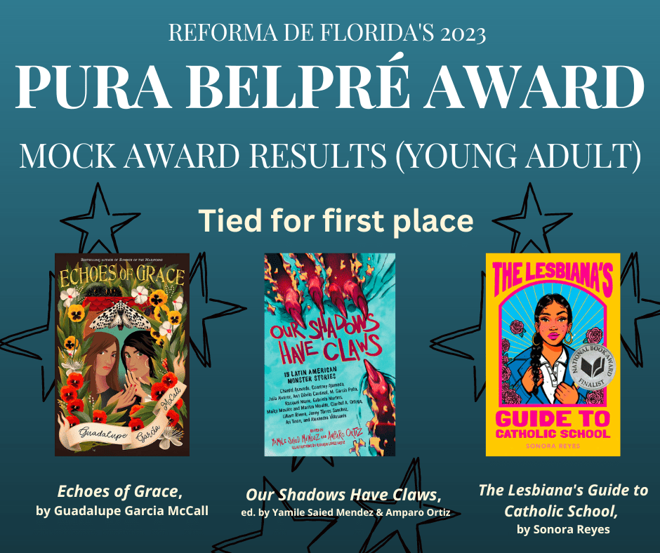 Winners of the Mock Belpre Award for Young Adults